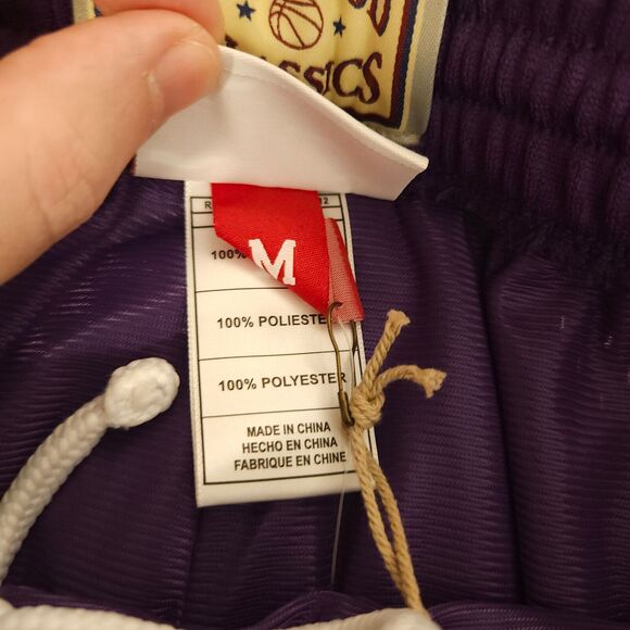 NWT Hardwood Classics Phoenix Suns NBA Mitchell & Ness Swingman Shorts Medium - Picture 5 of 9